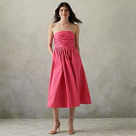 Pink prabal gurung fit and flare dress. Summer must have - Picture 2 of 8